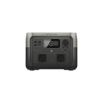 محطة طاقة محمولة EcoFlow RIVER 2 Max – 500W / 512Wh للرحلات والطوارئ