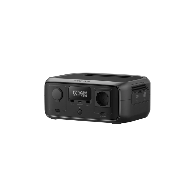 محطة طاقة محمولة EcoFlow RIVER 3 UPS – 300W / 245Wh للتلفاز والراوتر