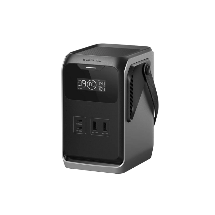 محطة طاقة محمولة EcoFlow TRAIL 200 DC – 192Wh للرحلات وشحن الأجهزة